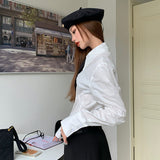 ネクタイ付きショートシャツ