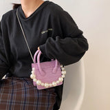 パールチェーンハンドバッグ