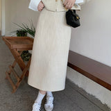 リネンライクショートジャケットセット