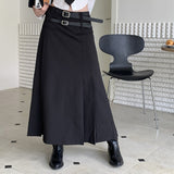 ダブルベルトスカート