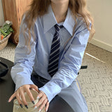 ネクタイ付きショートシャツ