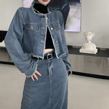 ノーカラーGジャンセットアップ【単品販売】