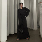 モヘアニットスカートセットアップ