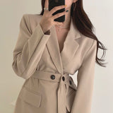 3wayベルト付きテーラードジャケット