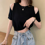 オフショルダーデザイントップス