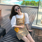 パフスリーブトップス&キャミワンピ