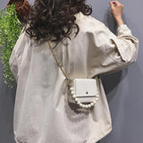 2wayパールミニボックスバッグ