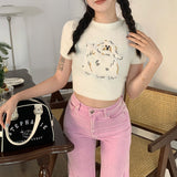 アニマルショートニット