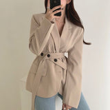 3wayベルト付きテーラードジャケット