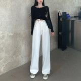 フックデザインワイドパンツ