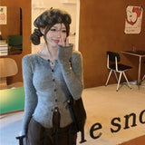 クッキーニットカーディガン