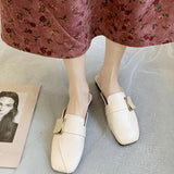 フラットパンプス/ミュール