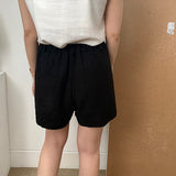 麻ライク半袖ジャケットセットアップ