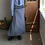 ダブルベルトスカート