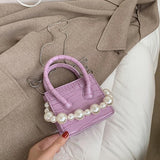 パールチェーンハンドバッグ