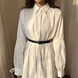 アシメティアードワンピース(ベルト付き)