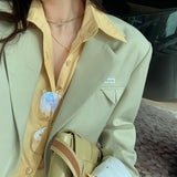 ポケットデザインオーバージャケット