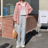 シンプルオーバーシャツ