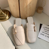 フラットパンプス/ミュール