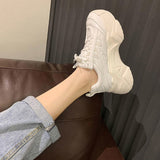 厚底ダッドスニーカー