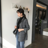 グレンチェックテーラードジャケット