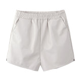 エコレザーショートパンツ