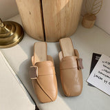 フラットパンプス/ミュール