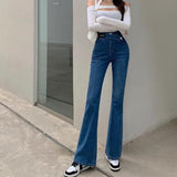 ブルーカラーフレアデニム