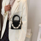 パールチェーンハンドバッグ