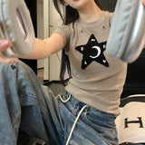 スターモチーフTシャツ