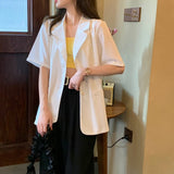 【7色展開】半袖シングルジャケット