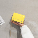 エナメルMINIチェーンバッグ