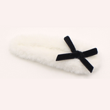 ふわふわリボンヘアクリップ【2個セット】