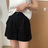 麻ライク半袖ジャケットセットアップ