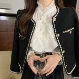 エレガントニットジャケット