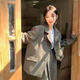 アシメジャケットセットアップ