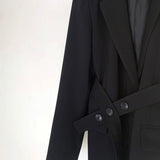 3wayベルト付きテーラードジャケット