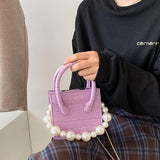 パールチェーンハンドバッグ