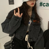 ショートデニムジャケット