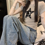 スターモチーフTシャツ