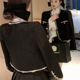 エレガントニットジャケット