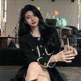 バイカラーショートジャケットセットアップ