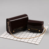 エナメルMINIチェーンバッグ