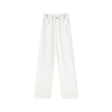 フックデザインワイドパンツ