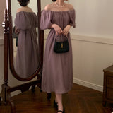 オフショルダーワンピース