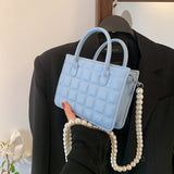 キルティングボックスバッグ