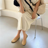 シンプルフラットパンプス