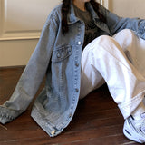 オーバーデニムジャケット