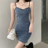 デニムワンピースセットアップ