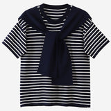 肩掛けサマーニット